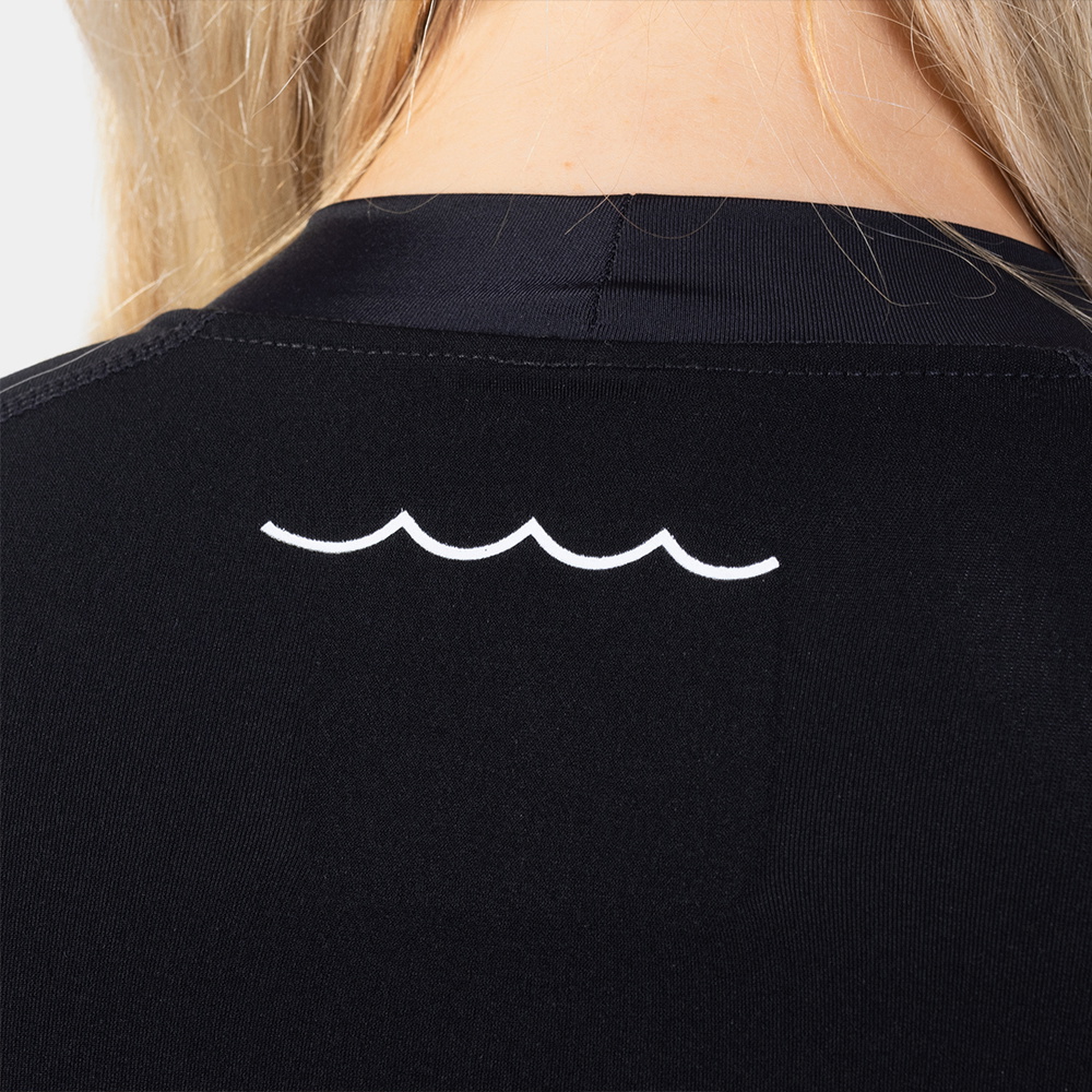 2026 Gul Dame Evotherm Thermal Kortærmet Top EV0052-B9 - Black